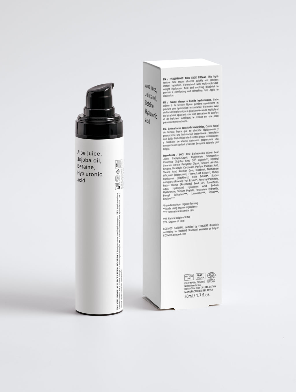 Hyaluronic Acid Face Cream for Men