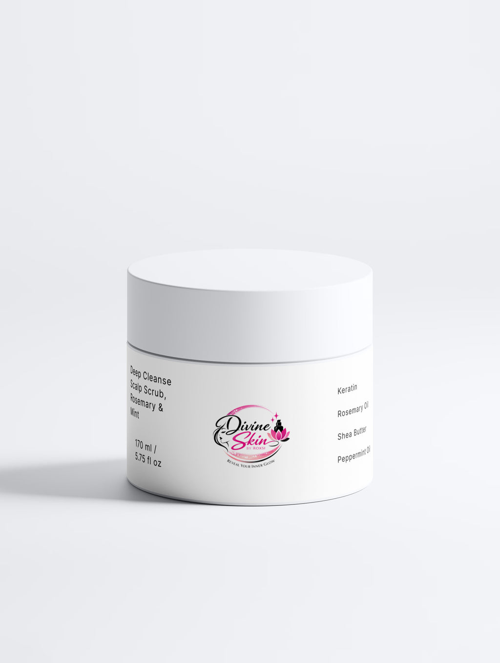 Deep Cleanse Scalp Scrub, Rosemary & Mint
