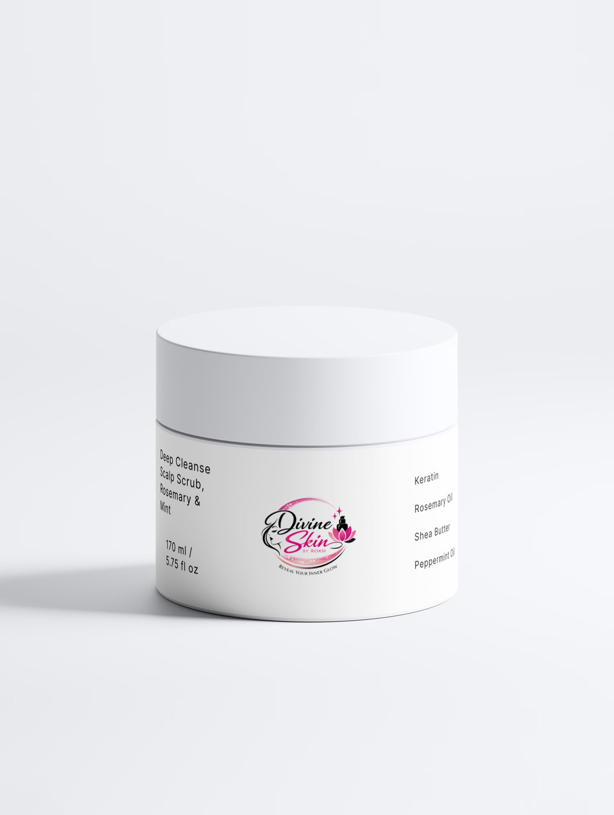 Deep Cleanse Scalp Scrub, Rosemary & Mint